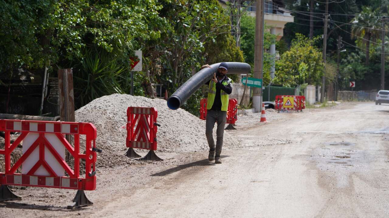 MUSKİ, Marmaris Adaköy Mahallesini Kanalizasyona Kavuşturuyor 4